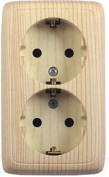 Изображение товара Розетка Hegel РА16-153-02 (сосна)