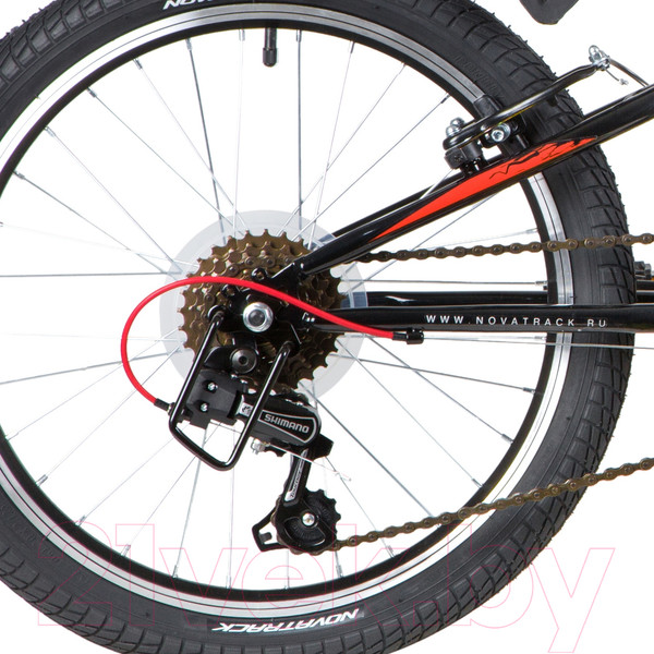 Изображение товара Детский велосипед Novatrack Racer 20SH6V.RACER.BK20