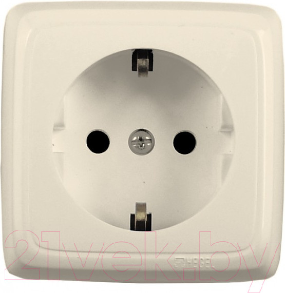 Изображение товара Розетка Hegel РА16-113-01 (слоновая кость)