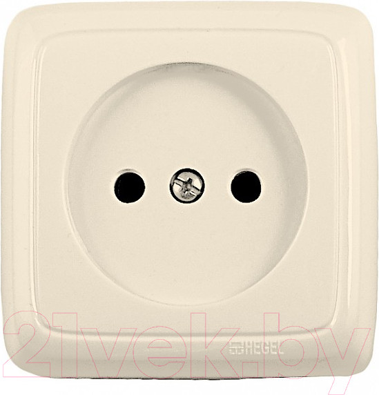Изображение товара Розетка Hegel РА16-103-01 (слоновая кость)