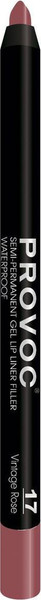 Изображение товара Карандаш для губ Provoc Gel Lip Liner 17 Vintage rose