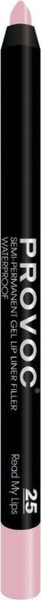 Изображение товара Карандаш для губ Provoc Gel Lip Liner 25 Read my lips