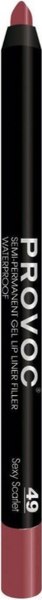 Изображение товара Карандаш для губ Provoc Gel Lip Liner 49 Sexy scarlet