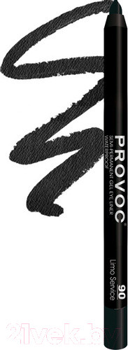 Изображение товара Карандаш для глаз Provoc Gel Eye Liner 90 Limo service