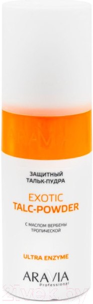 Изображение товара Тальк перед депиляцией Aravia Professional Exotic Talc-Powder с экстрактом вербены тропической (150мл)