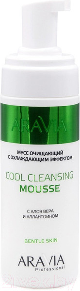 Изображение товара Пенка для умывания Aravia Professional с охлаждающим эффектом Cool Cleansing Mousse (160мл)