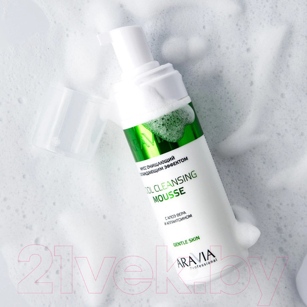 Изображение товара Пенка для умывания Aravia Professional с охлаждающим эффектом Cool Cleansing Mousse (160мл)