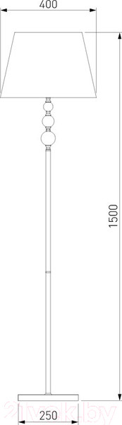 Изображение товара Торшер Евросвет 01072/1 (хром)