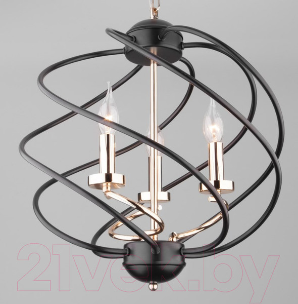 Изображение товара Люстра Евросвет Sorrel 60105/3 (черный)