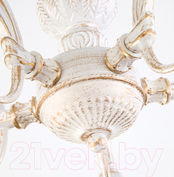 Изображение товара Люстра Евросвет Campina 60107/5 (белый с золотом)