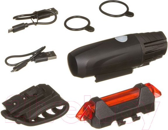 Изображение товара Набор фонарей для велосипеда STG FL1536 + BCTL5477 / Х95141