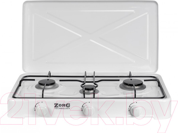 Изображение товара Газовая настольная плита ZORG O 300 (белый)