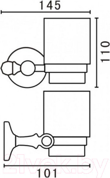 Изображение товара Держатель для стакана Art&Max Antic AM-2668AL