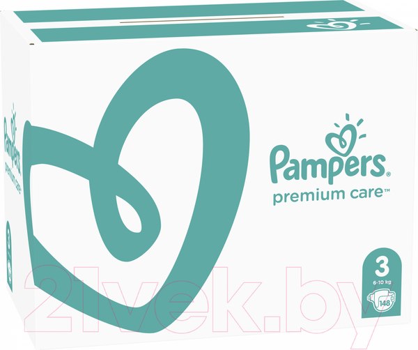 Изображение товара Подгузники детские Pampers Premium Care 3 Midi (148шт)