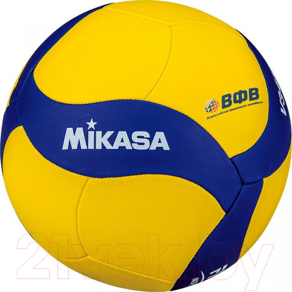 Изображение товара Мяч волейбольный Mikasa V345W (желтый/синий)