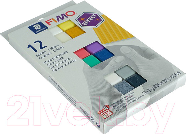 Изображение товара Полимерная глина Fimo Effect 8013 C12-1 (12x25г)