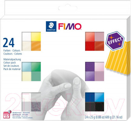 Изображение товара Полимерная глина Fimo Effect 8013 C24-1 (24x25г)