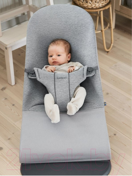 Изображение товара Детский шезлонг BabyBjorn Bliss 3D Jersey / 0060.72