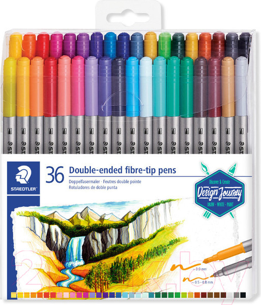 Изображение товара Фломастеры Staedtler 3200 TB36 (36шт)