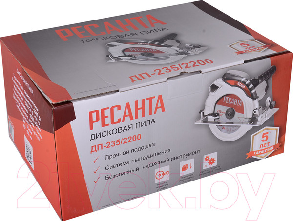Изображение товара Дисковая пила Ресанта ДП-235/2200 (75/11/4)