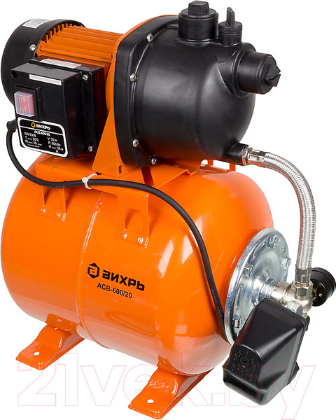 Изображение товара Насосная станция Вихрь АСВ-600/20 (68/1/12)
