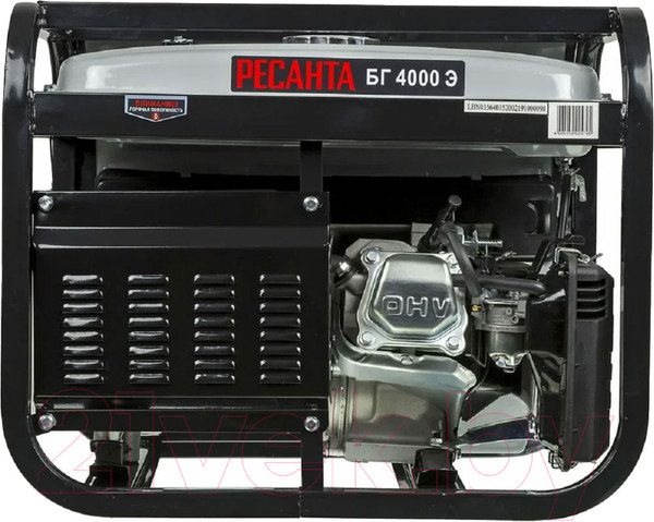 Изображение товара Бензиновый генератор Ресанта БГ 4000 Э (64/1/52)