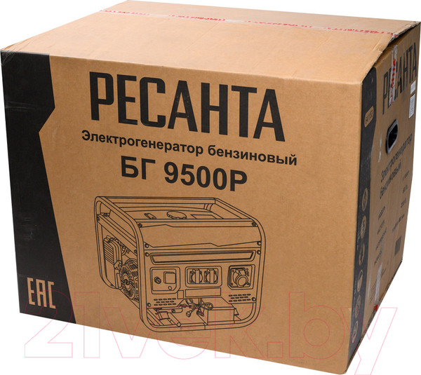 Изображение товара Бензиновый генератор Ресанта БГ 9500 Р (64/1/53)