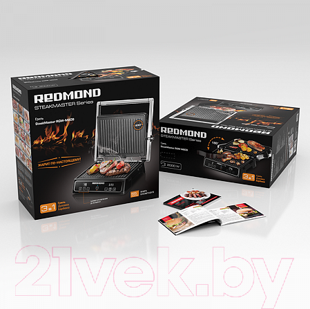 Изображение товара Электрогриль Redmond SteakMaster RGM-M809 (черный)