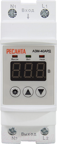 Изображение товара Реле напряжения Ресанта АЗМ-40АРД (61/22/30)