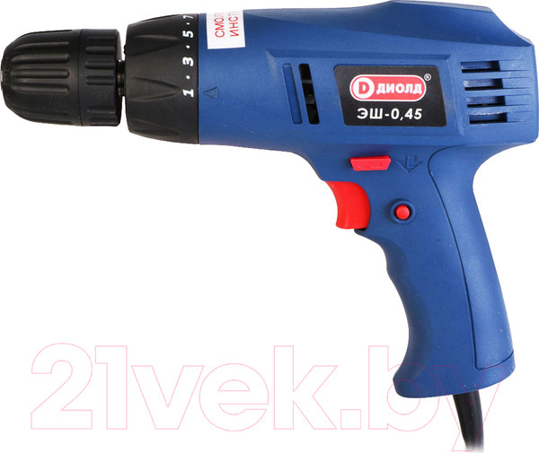 Изображение товара Дрель-шуруповерт Диолд ЭШ-0.45 (10031100)