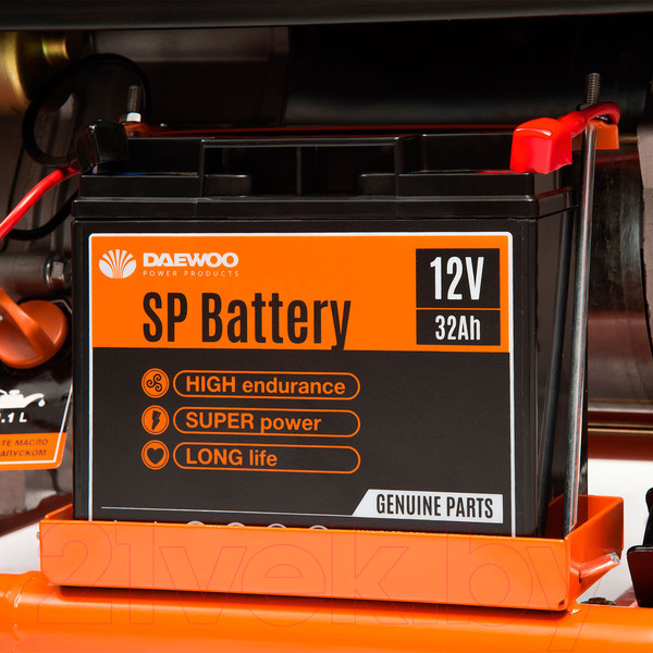 Изображение товара Бензиновый генератор Daewoo Power GDA 7500DPE-3