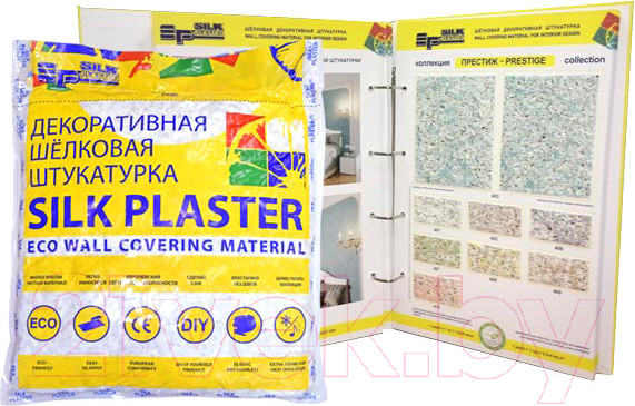 Изображение товара Жидкие обои Silk Plaster Престиж 408