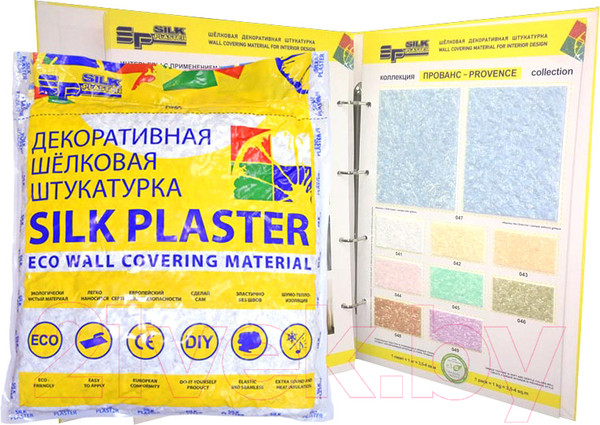 Изображение товара Жидкие обои Silk Plaster Прованс 040