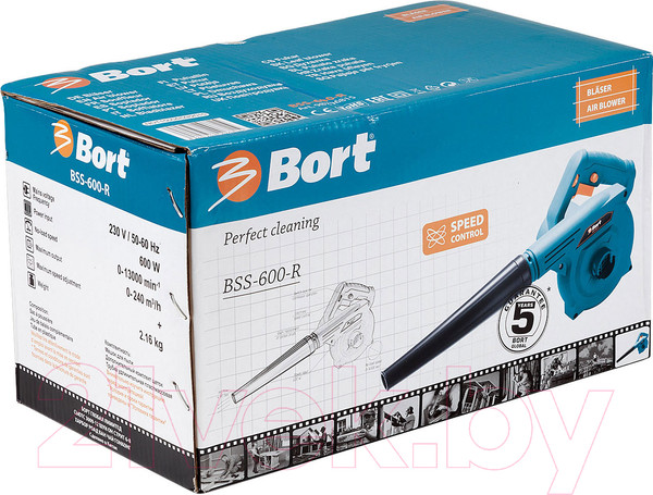 Изображение товара Воздуходувка электрическая Bort BSS-600-R