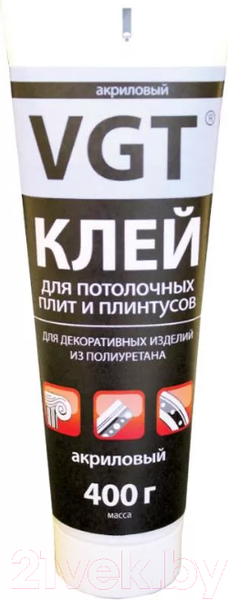 Изображение товара Клей VGT Для потолочных покрытий стиропоровый (400г)