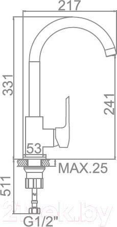 Изображение товара Смеситель Ledeme L4058