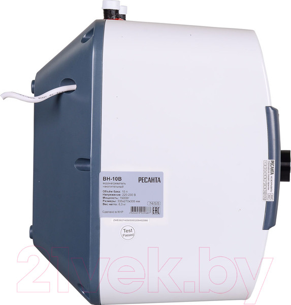 Изображение товара Накопительный водонагреватель Ресанта ВН-10В (74/5/5)