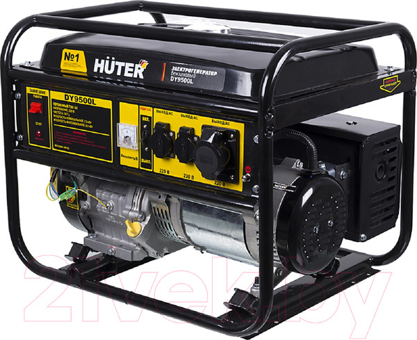 Изображение товара Бензиновый генератор Huter DY9500L (64/1/39)