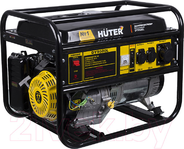Изображение товара Бензиновый генератор Huter DY9500L (64/1/39)