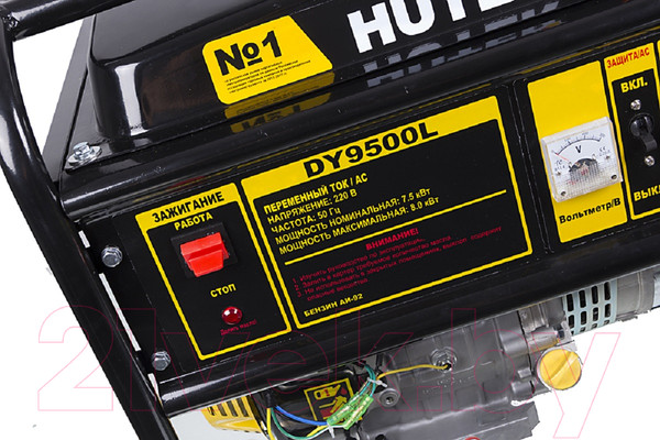 Изображение товара Бензиновый генератор Huter DY9500L (64/1/39)