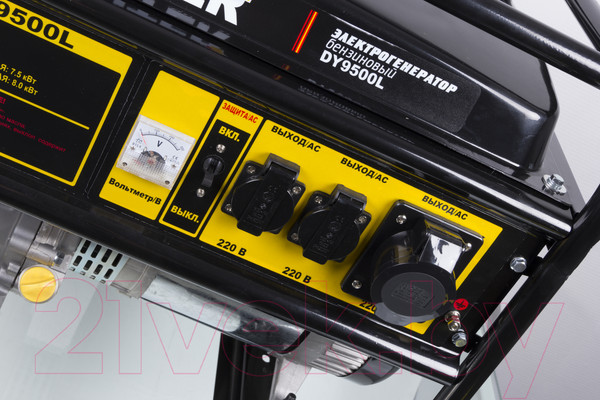 Изображение товара Бензиновый генератор Huter DY9500L (64/1/39)