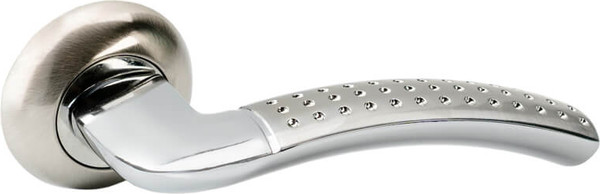 Изображение товара Ручка дверная VELA Логика (матовый никель/хром)