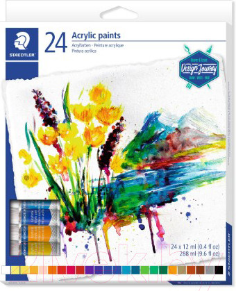 Изображение товара Акриловые краски Staedtler 8500 C24