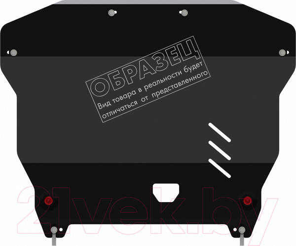 Изображение товара Защита картера и КПП SHERIFF для Geely Coolray SX11 / 28.4448