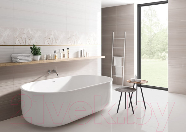 Изображение товара Плитка Cersanit Avangarde Рельеф AVL052D-60 (298x598, белый)