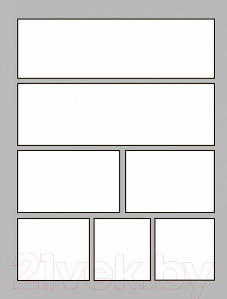 Изображение товара Творческий блокнот Эксмо Comic Note