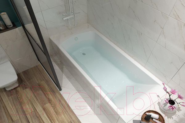 Изображение товара Ванна акриловая Santek Фиджи 150x75 (с каркасом и экраном)