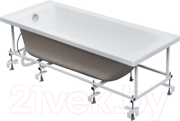 Изображение товара Ванна акриловая Santek Монако 170x70 (с каркасом и экраном)