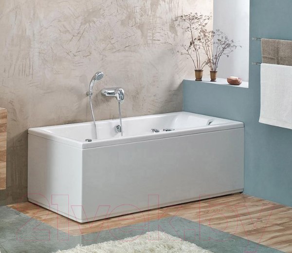 Изображение товара Ванна акриловая Santek Тенерифе 150x70 (с каркасом и экраном)