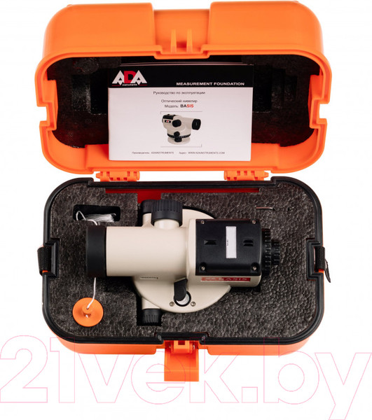 Изображение товара Оптический нивелир ADA Instruments Basis A00117 К